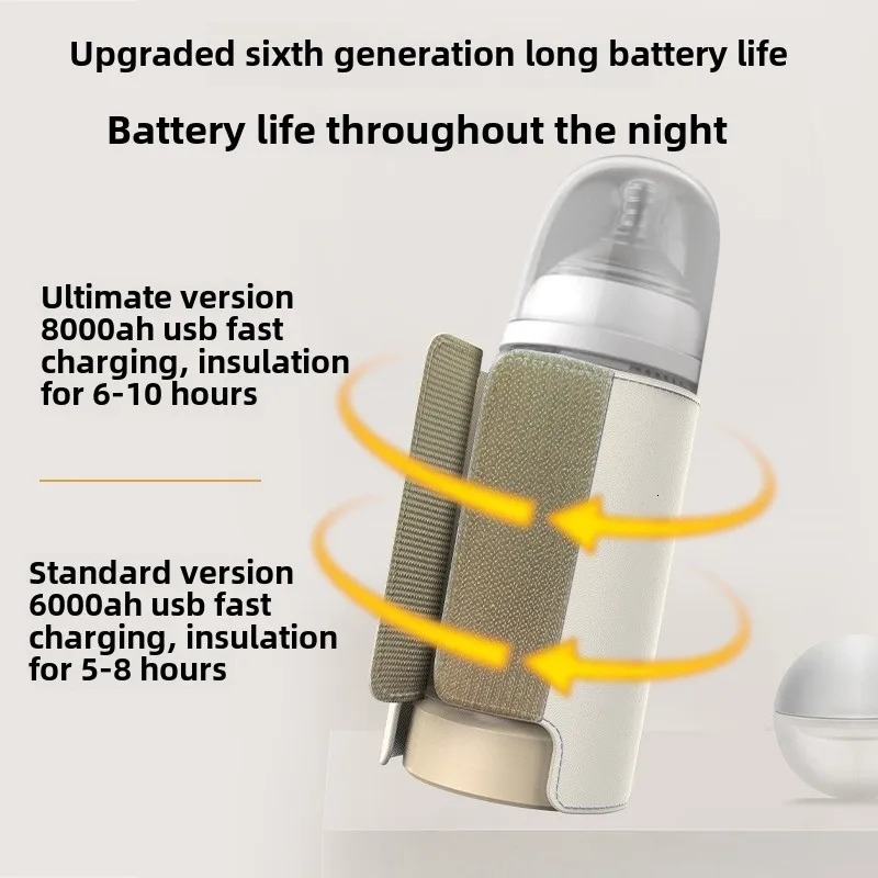 USB Multifunctional Highcapacity Baby Feeding Bottle Smart Temperature Control Warmer Screen born Sleeve 250527