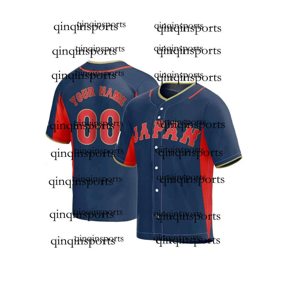 Japan Shohei Ohtani Black Navy White 2023 World Baseball Classic Jersey Kai Darvish Sasaki Yamamoto Nootbaar Matsui Toso Genda Nakamura