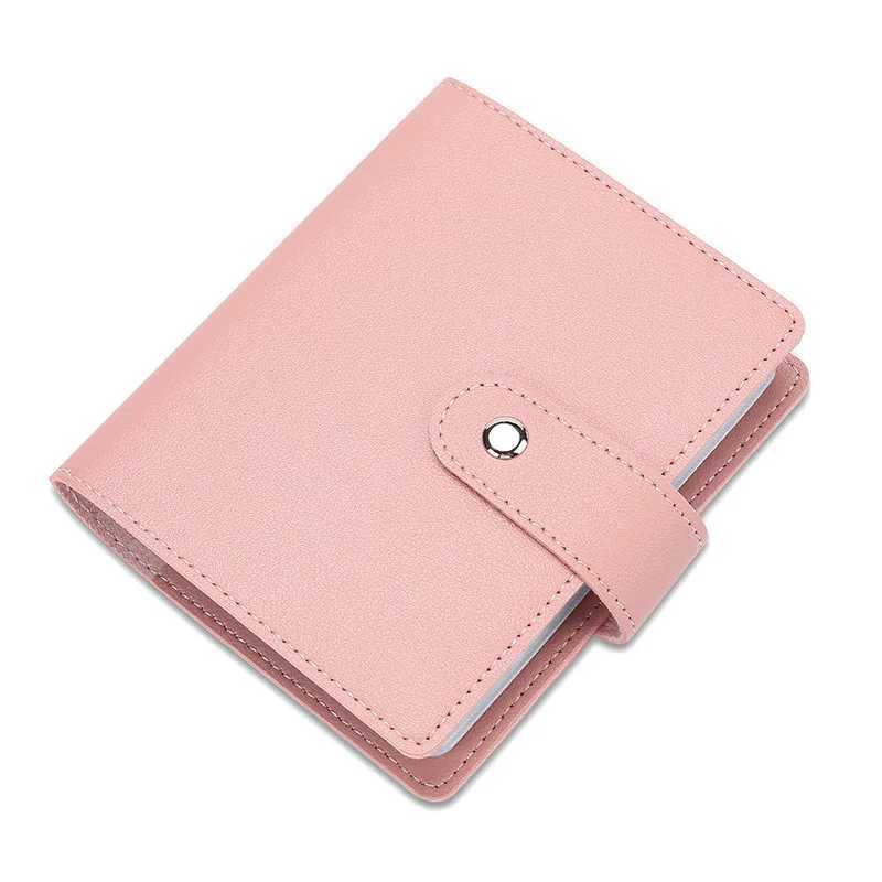 64 Slots Leather Large Capacity Womens Mens ID Case Holder Wallet Organizer Gift Business Card ID Holder Wallet Z250527