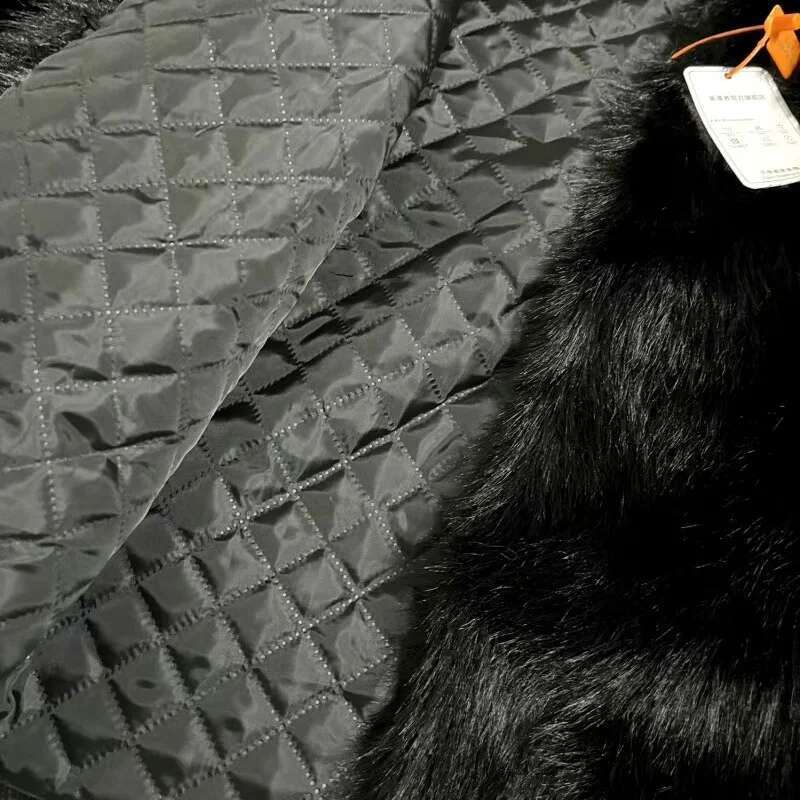 Large Size Imitation Fox for Women Warm and Thick Fake Jacket Black Overcoat Korean Plush Fluffy Faux Fur Coat