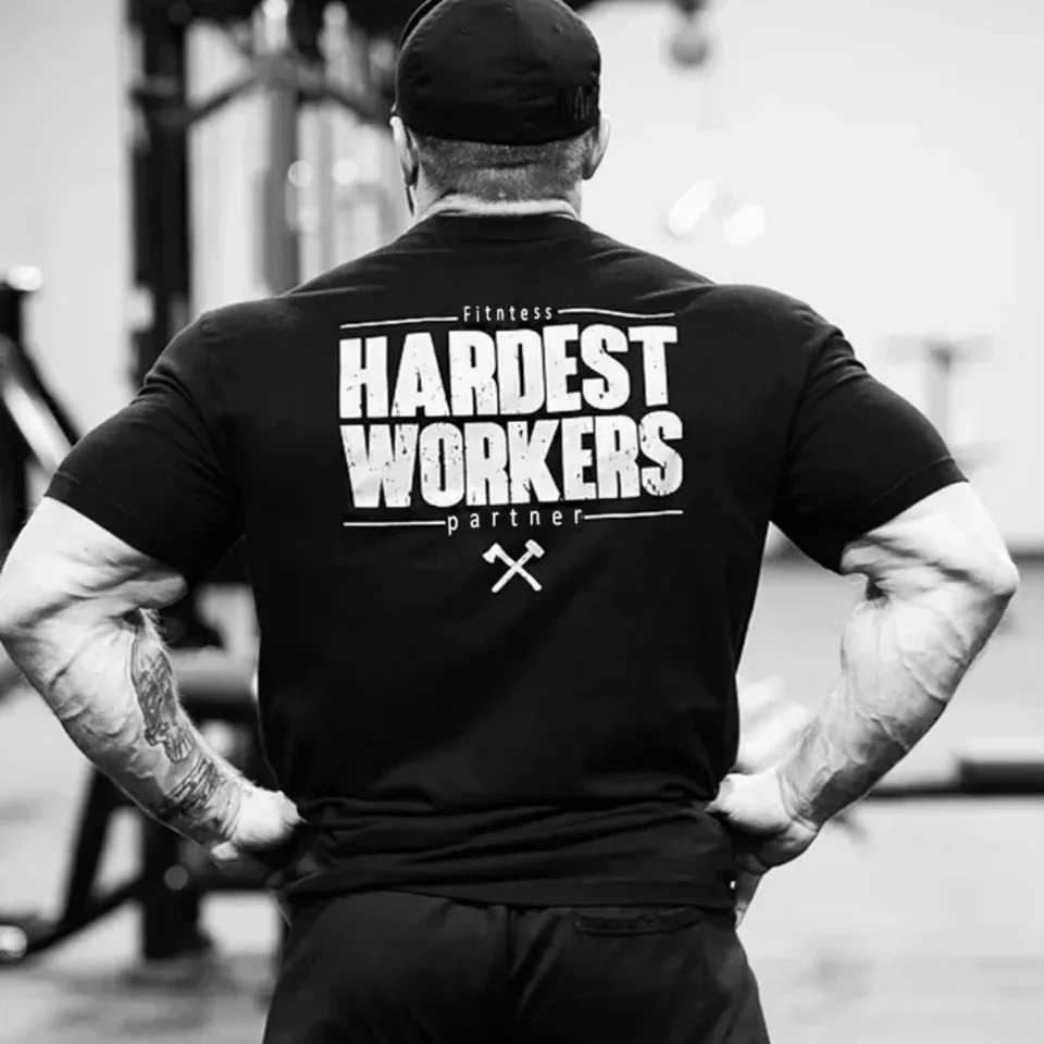 Summer Men cotton T-shirt Mens Athleisure Training short sleeve t-shirt Fitness Man Tshirt Gym Sport t-shirt Tops Z250527