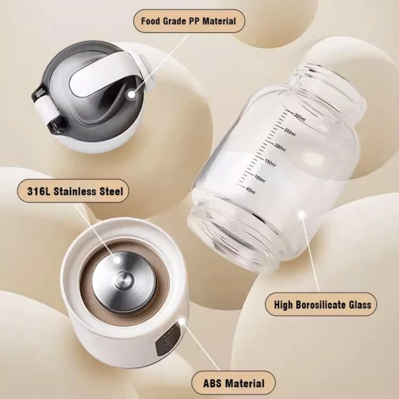 Portable Electric Baby Bottle Warmer USB Rechargeable 5200mAh15000mAh Soak Formula Milk Instant Wireless Heater Travel 250527