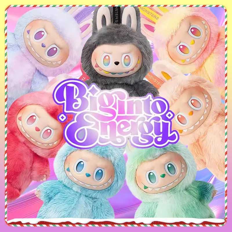 New Labubu V3 The Monsters Big Into Energy Series Vinyl Pendant Blind Box Kawaii Face Doll Keychain Decor Gift W250526