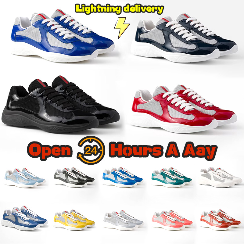 Designer Triangle Logo American Cup Outdoor Shoes for Men and Women Couple Training Sports Shoes Casual Shoes Outdoor Running Flat Shoes Multi Color In Stock4-14
