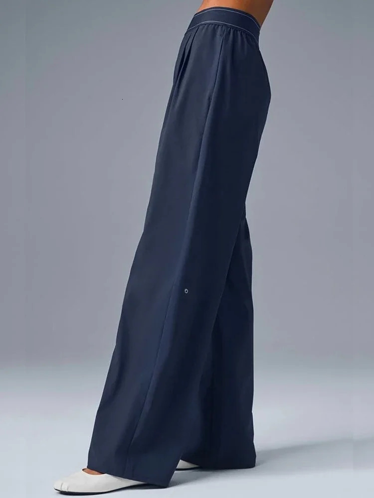 Solid Casual Sport Baggy Pants for Women Autumn Womens Oversize Wide Leg Straight Sweatpants Youthful Female Trousers 250527