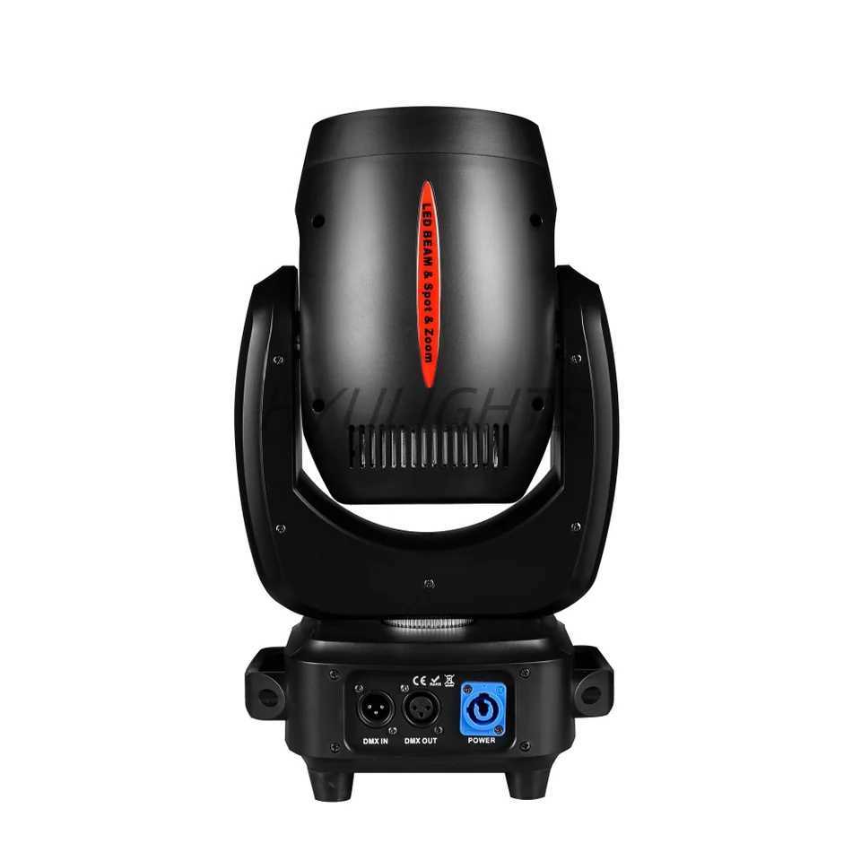 LED 180W Moving Head Light Beam Spot Zoom 24 Rotating Prisms 14 Gobos 11Color Wheel 7 -Color Wheel 6 Discharge -Lens DJ Stage XJ250527