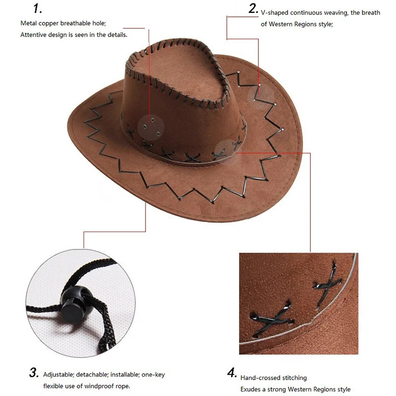 Bride Cowboy Hat Chapeau Cowgirl Hat Cowboy Accessories Cowboy Hat Woman NZM02 250526