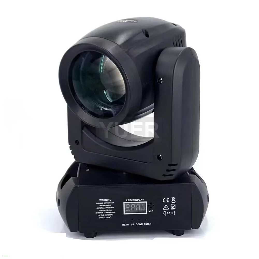 2Pcs/lot LED Moving Head 150W Beam Spot 18 Rotating Prisms Dmx Stage Effect Light Disco Dj Bar Wedding Club Music Party Indoor XJ250527