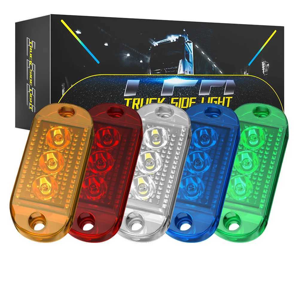Truck side light 12V24V universal truck 3LED side light width indicator light car warning light side light. XJ250527