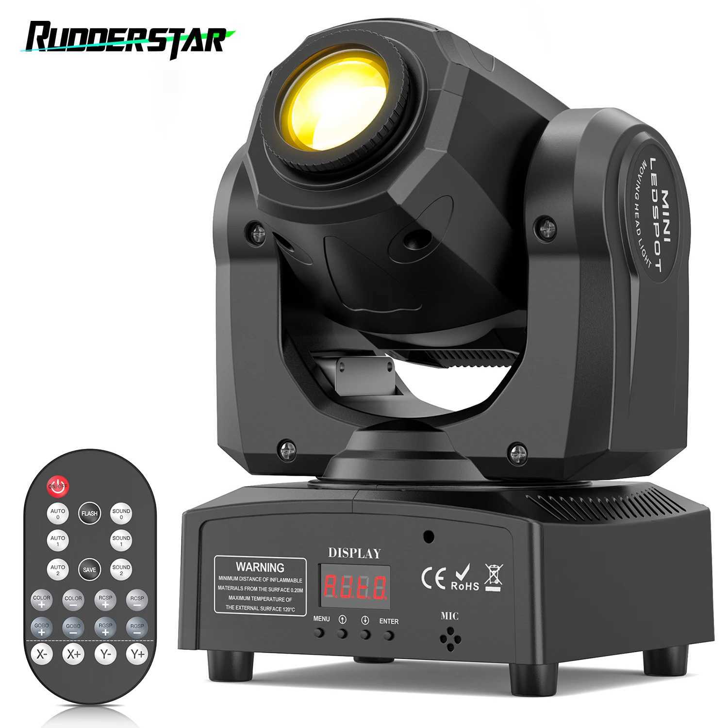 60W Gobo Moving Head Light DMX Remote Control Stage Lighting Effect Projector for DJ Disco Party Bar Club Wedding Birthday XJ250527