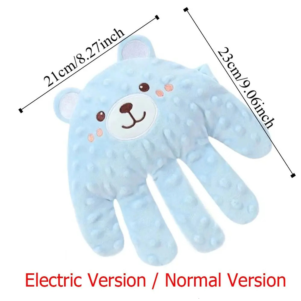 Two Type Baby Soothing Palm Soft Electric Sleeping Cartoon with Remote Control borns Pillow 250527