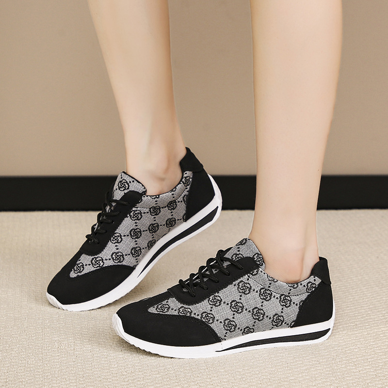 Free shipping designer Trendy, lightweight and fashionable women's shoes 2025 new soft-soled, simple, casual and versatile sports women's sh