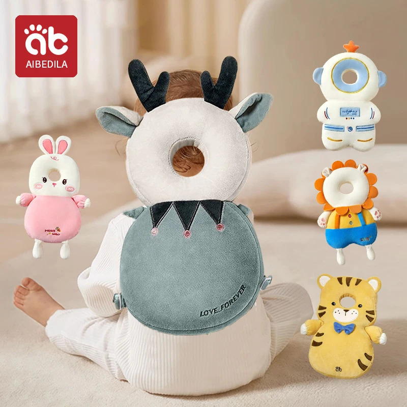 AIBEDILA Baby Head Protector Safety Pad Cushion Back Prevent Injured Elf Lion13T Toddler Security Pillows Protective Headgear 250527