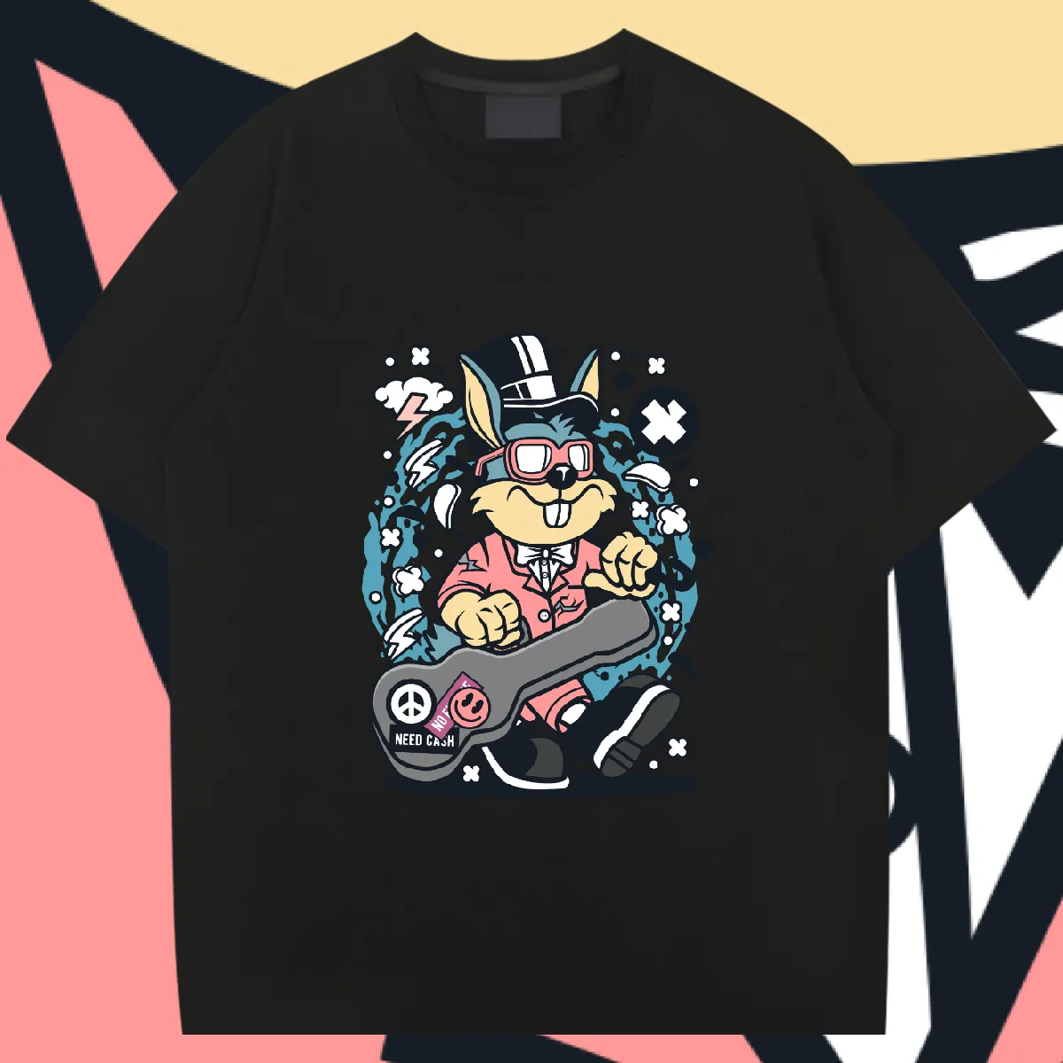 Men T Shirts Fashion Styles Casual Tees Cotton Soft Designer Branded Mens Anime Cartoon Printed Tee Tops Summer Male Printed Tops