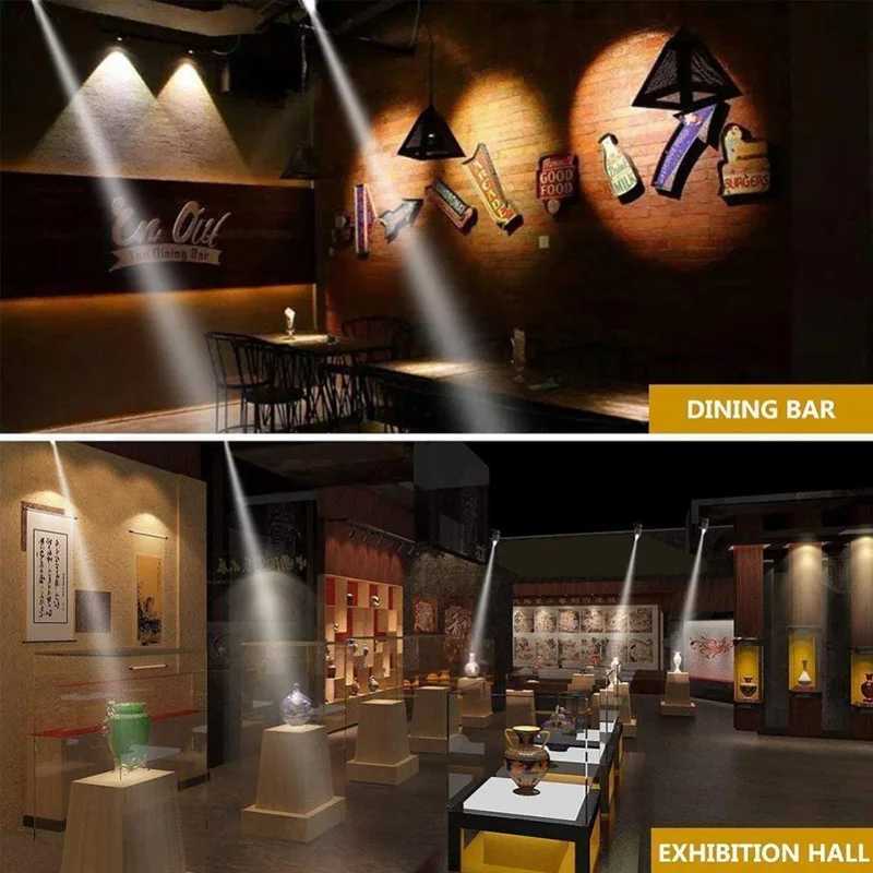 5W LED In Spot I Sper Parlak Lamba Ayna Toplar DJ Disko Sahne Aydnlatma Etkisi KTV DJ Partisi iin XJ250527