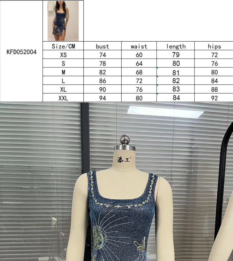 Casual Dresses Elegant Sexy Fashion Print Sequin Short Dress Spaghetti Strap Backless Sleeveless Tight Slit Summer Mini