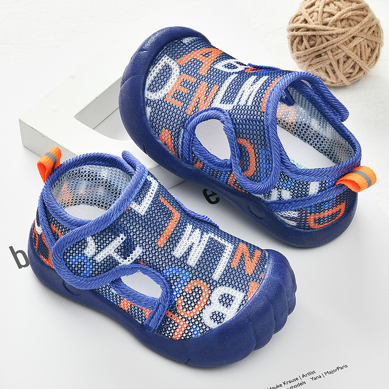 Baby Boys' & Girls' Lightweight Mesh Summer Sandals - Comfortable Breathing Design with Anti-slip Soles for Toddlers