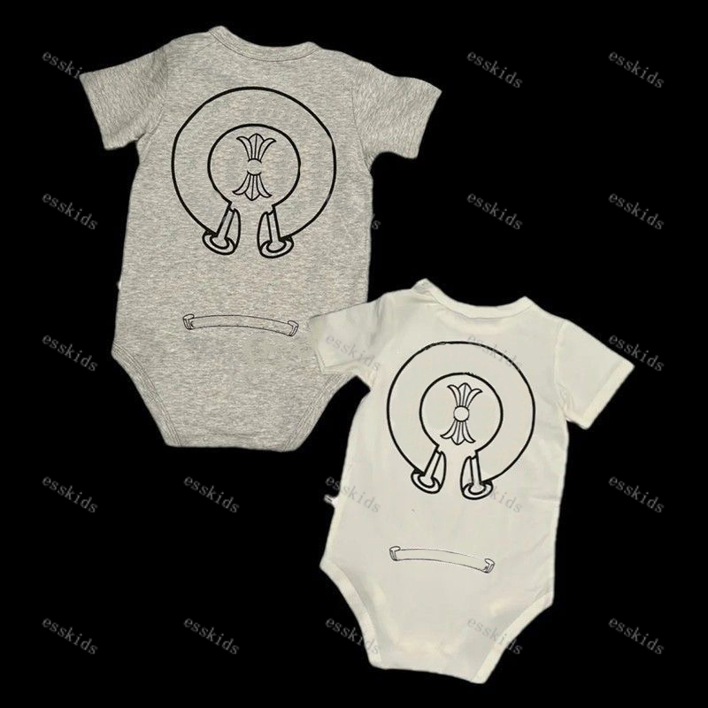 Baby Clothes Summer Babies Jumpsuit Designer Short Sleeve For Kids Cotton Infant Rompers Luxury Newborn Body Suits Toddler Outfits DPD2505274