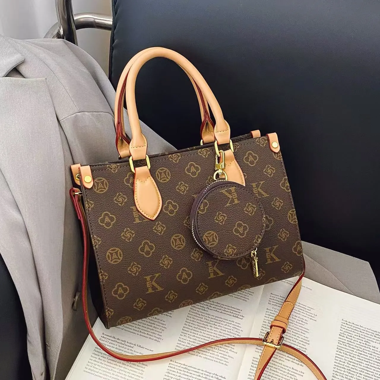 bag Bag Designer 2025 Trendy Shoulder Handbag Women, Premium Vegan Leather Crossbody Purse with Free Shipping