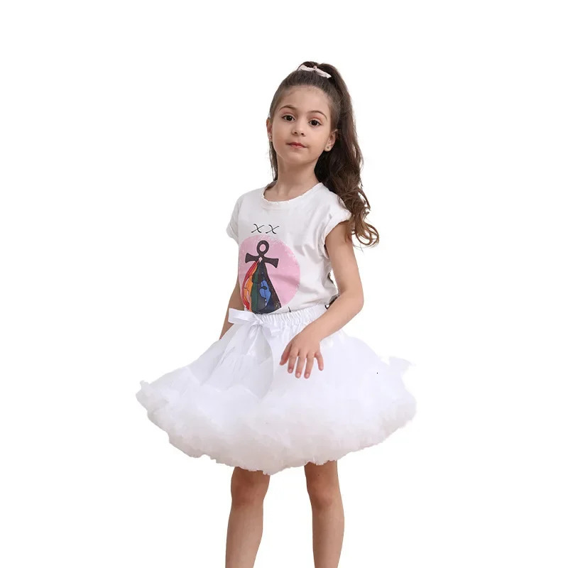 Lush Small Baby Girls Tutu Skirt for Kids Children Puffy Tulle Skirts Girl born Party Princess Clothes 115 Years 250527