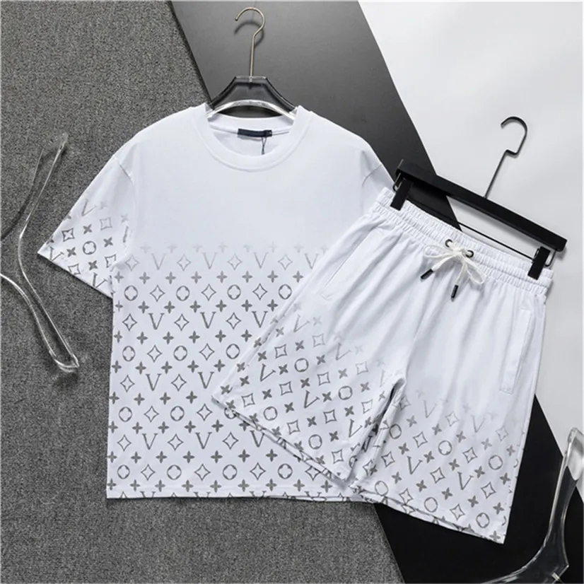 men sweatsuits Set Shorts Tshirt Suit designer tracksuit Embroidered eye pattern Short Sleeve Summer Sportswear Loose Casual Wear Ventilation Comfortable M-3XL