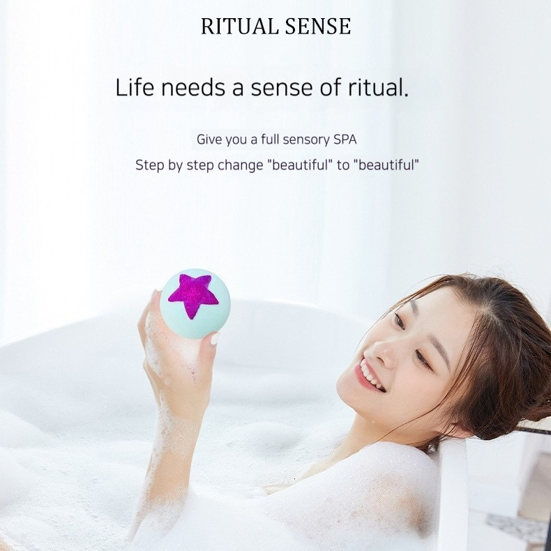 Bathing and Soaking Special Set Plant Essence Extract Explosive Cleaning Bath Salt Ball