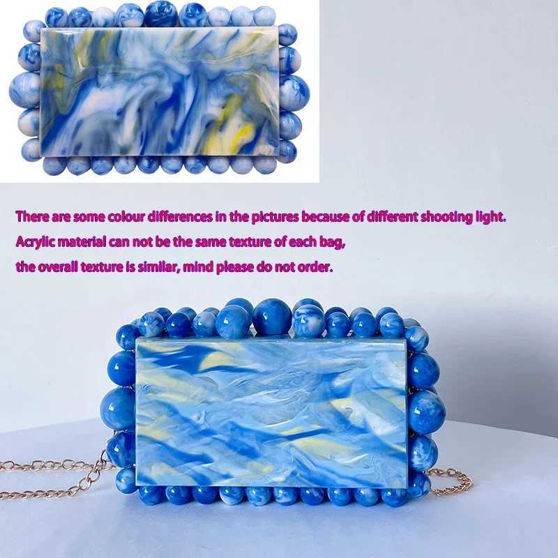 Fashion New Evening Clutch Bag Luxury Handbags Design Shoulder Crossbody Bag Ladies Handbag Acrylic Transparent Small Square Bag W250527