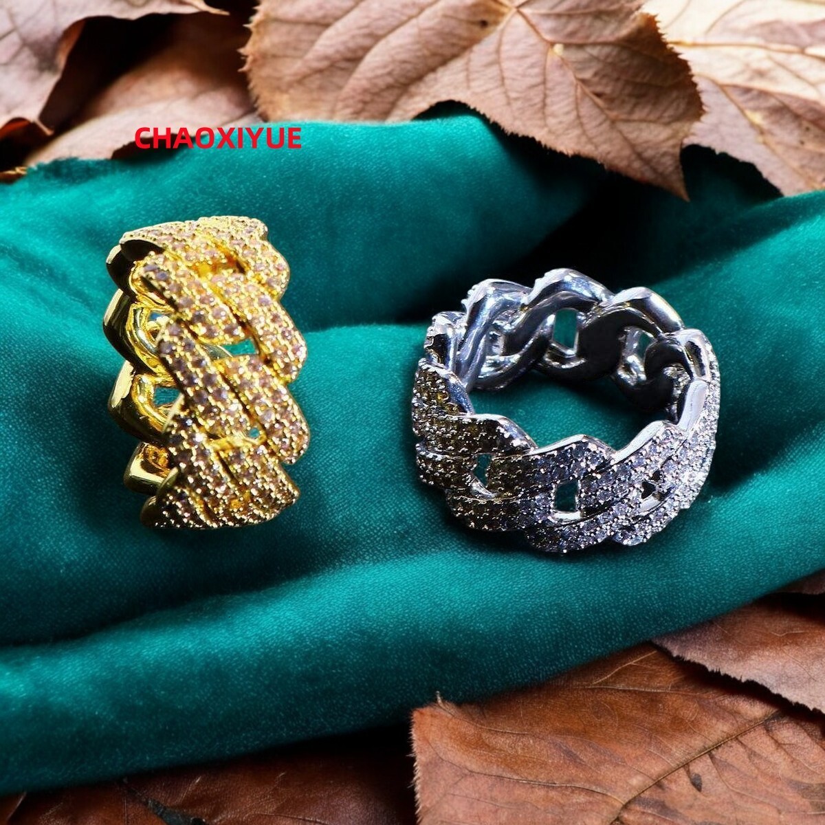 Hip Hop Fine Jewelry Rings Gold Iced Out VVS Moissanite Diamond Silver 10K 14K Plated Men CLASSIC 925 Sterling Silver Ring