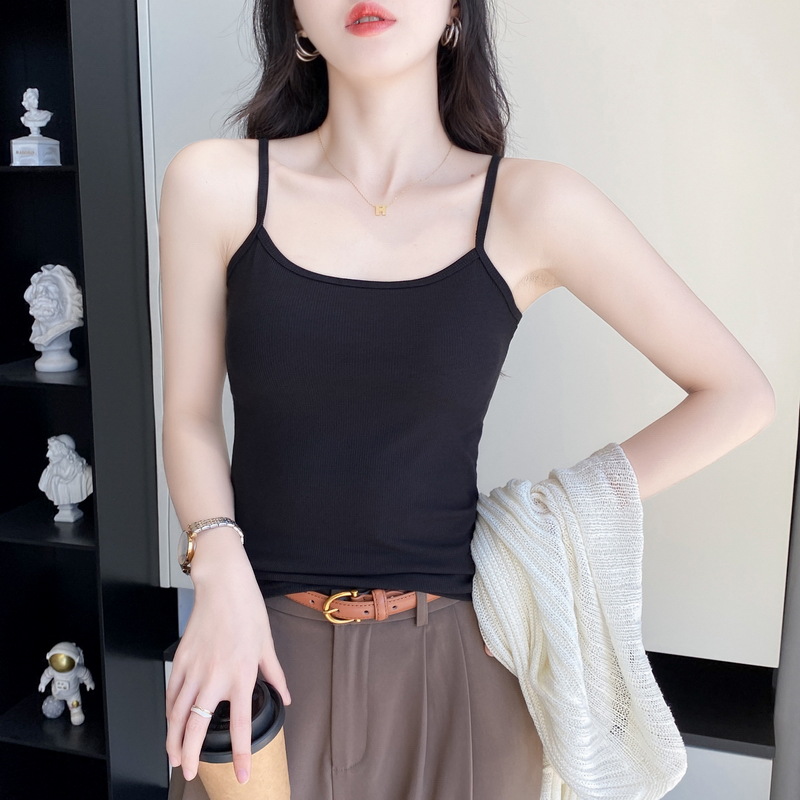 LV181 new style outer wear sleeveless bottoming shirt to cover side breasts and prevent exposure