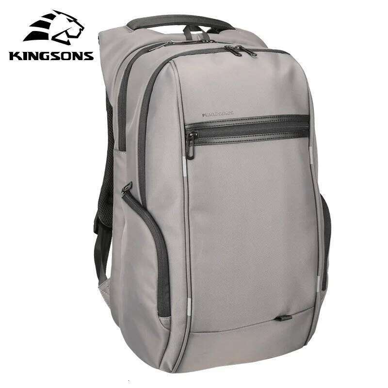 Kingsons Men Backpacks Laptop USB Charger Bag Anti theft Backpack for Teenager Fashion Male Travel