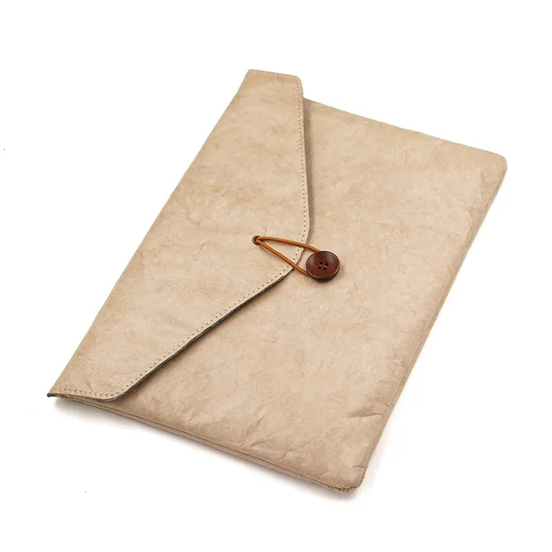 Vintage Envelope Style 15.6 Inch SlEEve Pouch Cover Paper Material Laptop Bag Case For MacBook Pro 16 250526
