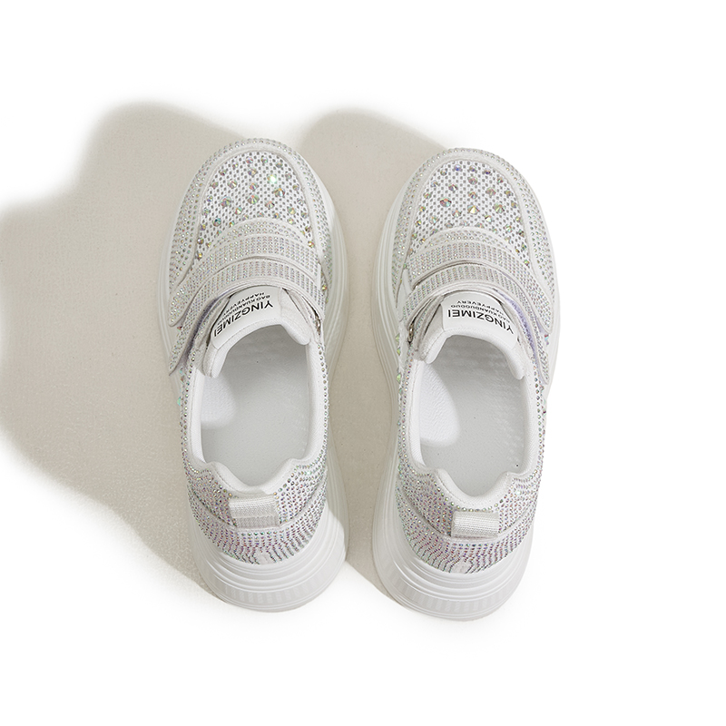 Designer The 2025 Summer New Versatile Breathable and Perforated Mesh Casual Shoes Thick-Soled Sponge Insole Height-Increasing Women's Shoes Z912