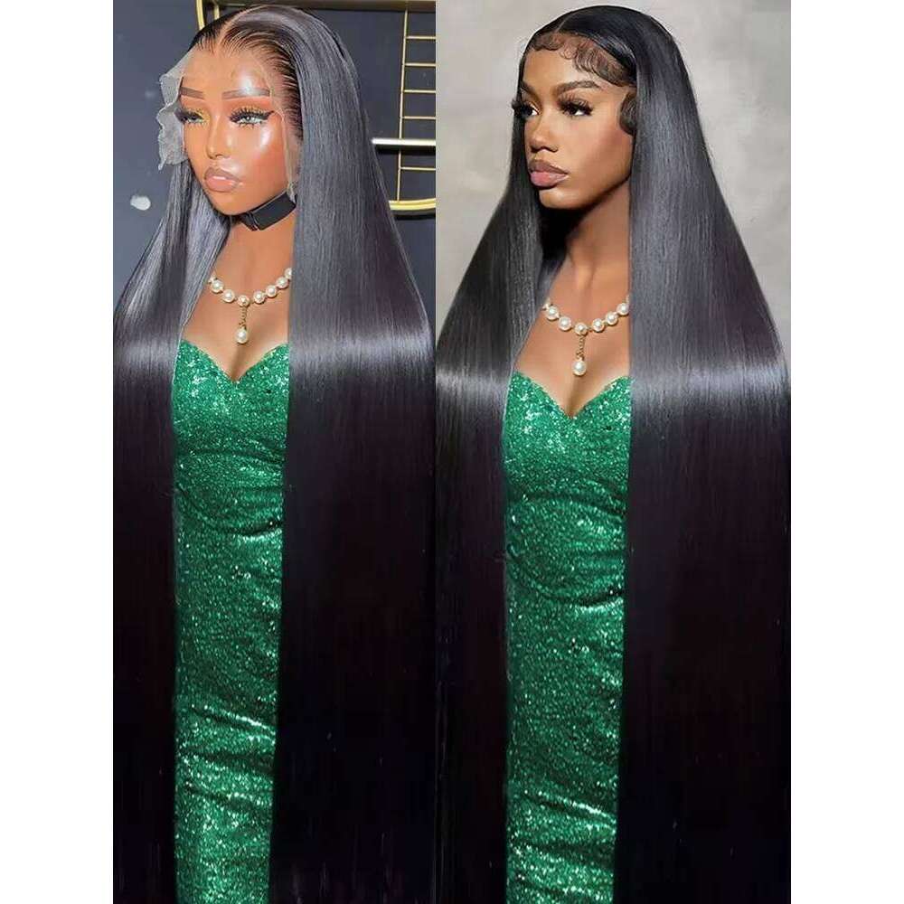 200% Density 13x6 Bone Straight Hd Front Wig 36 40 Inch 13x4 360 Lace Frontal Human For Women Brazilian Hair Wigs