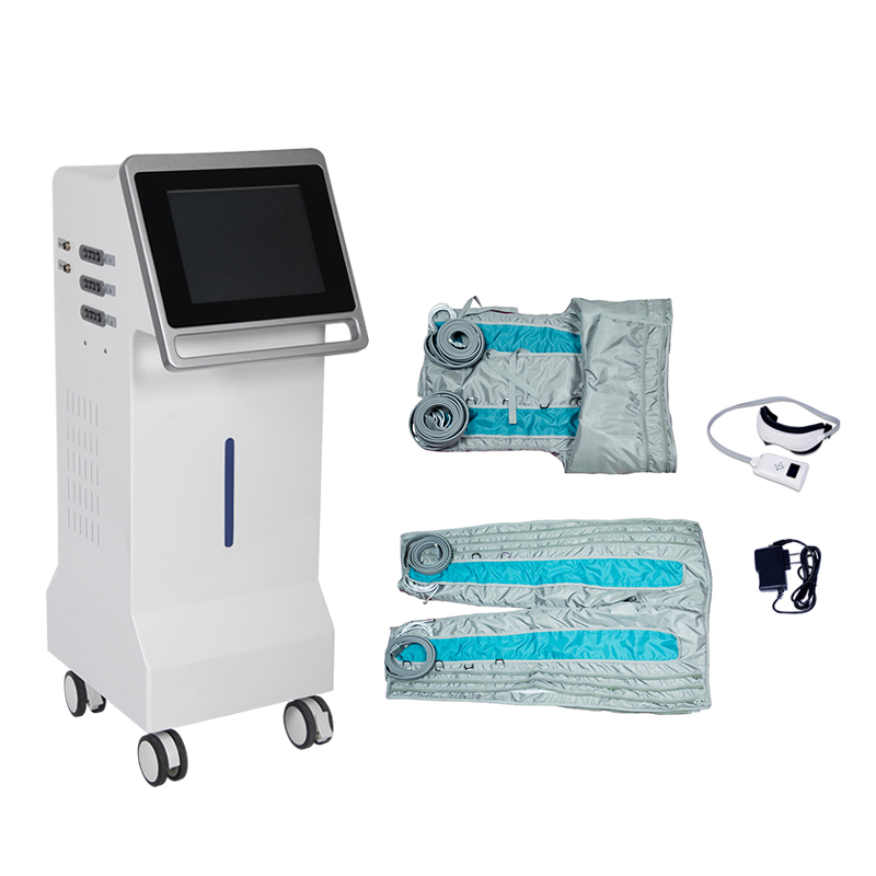 FDA/CE Vertical 24 air Bags Professional 3 In1 Presoterapia Infrared Ems Lymph Drainage Machine