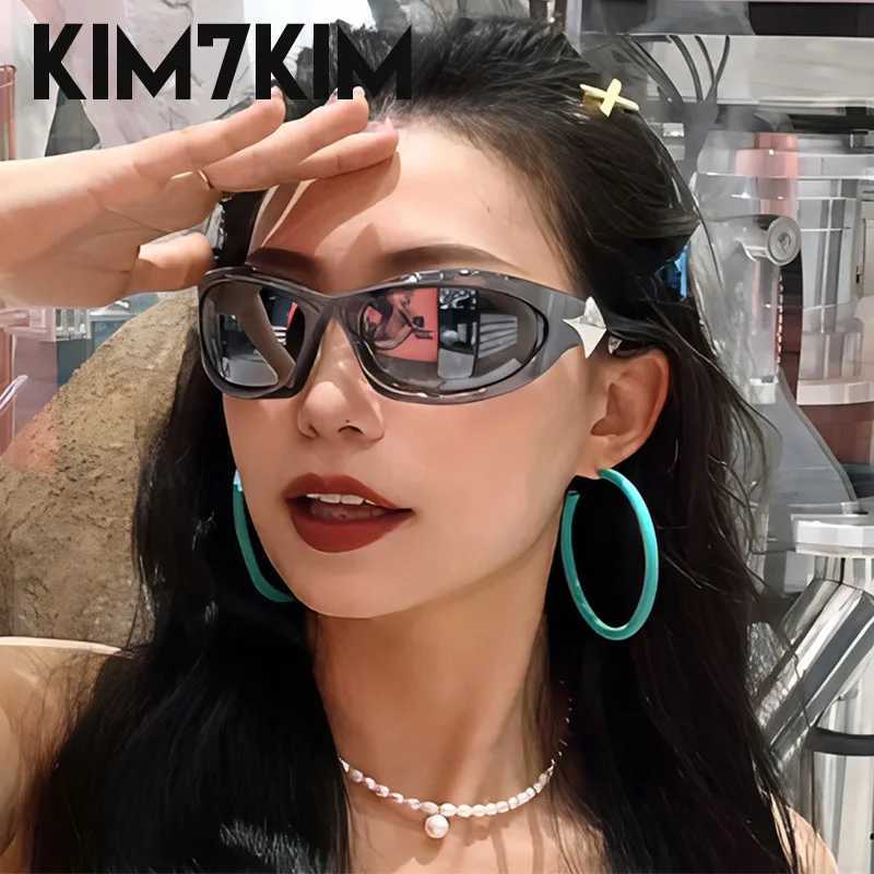 Steampunk Y2k Sport Sunglasses Women 2025 Luxury Men Sun Glasses For Female 2000s Futuristic Goggles Eyewear Accessories Lenses Z250527