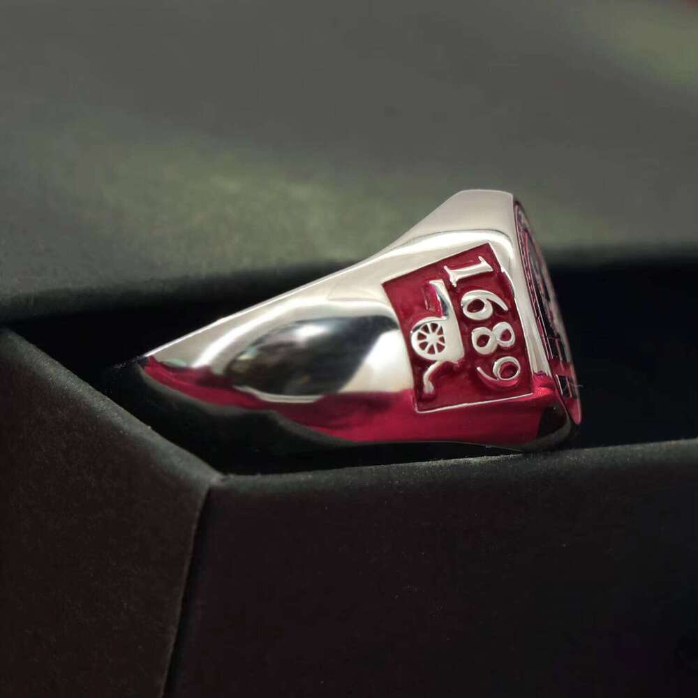 Sterling Sier Men Ring Accept Customer's Personalized Design With Different Color Background Fashion Jewelry
