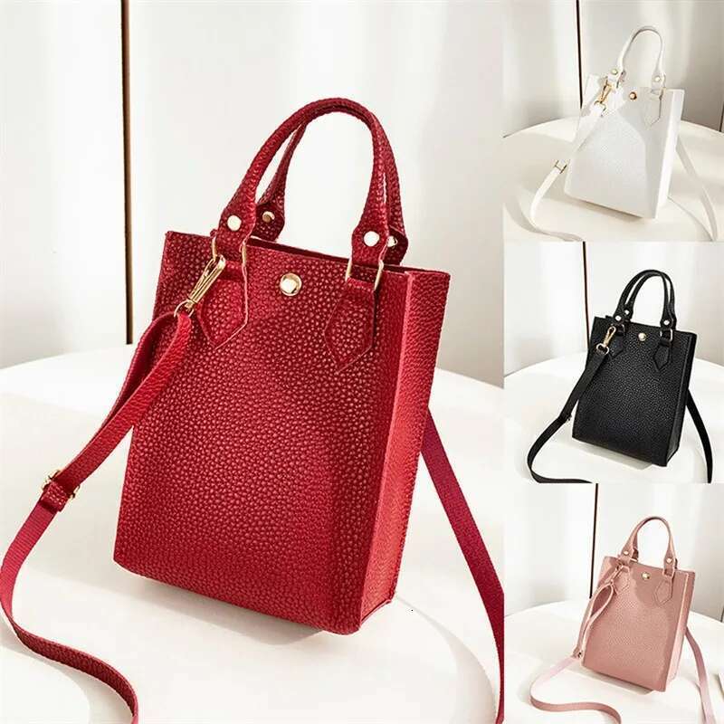 Summer New Handbag Women's Fashion Crossbody All-Match Solid Color Ladies Shoulder Bag Wallet Purse