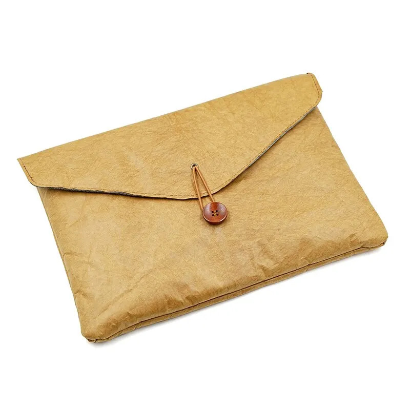 Vintage Envelope Style 15.6 Inch SlEEve Pouch Cover Paper Material Laptop Bag Case For MacBook Pro 16 250526