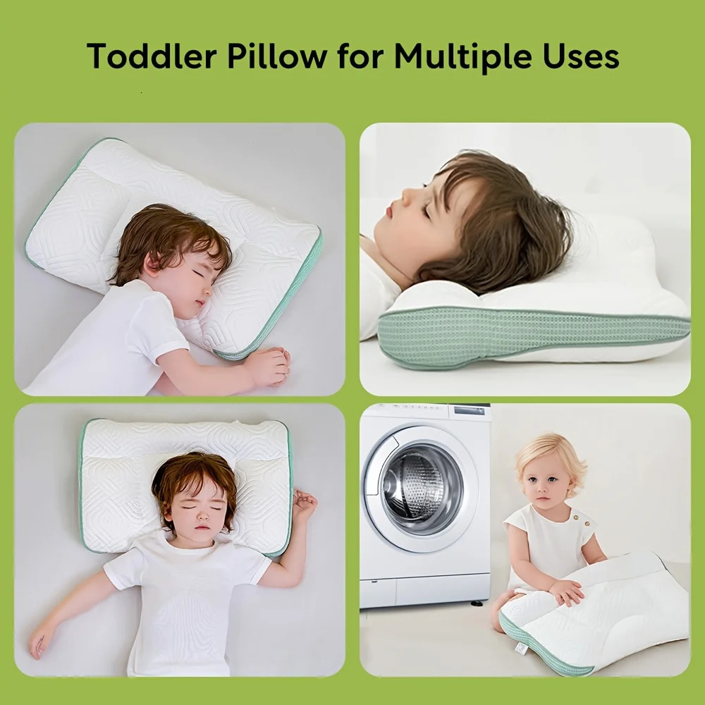 JOYNCLEON Soft baby pillow Comfortable velvet born Baby sleep Pillowcaseheadrest Breathable Moms Love 250527