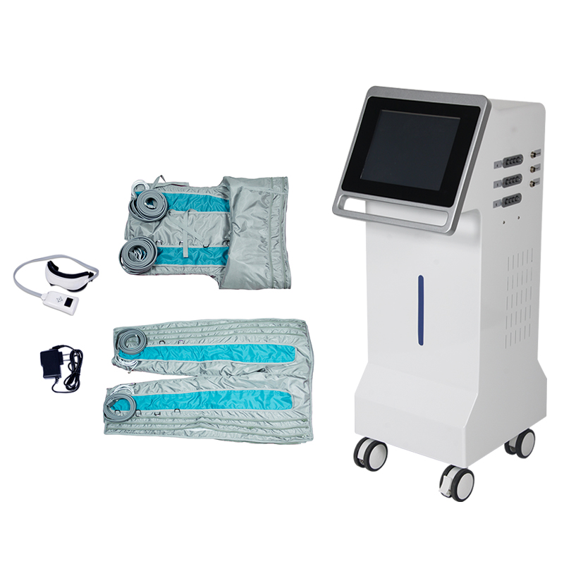 FDA/CE Vertical 24 air Bags Professional 3 In1 Presoterapia Infrared Ems Lymph Drainage Machine