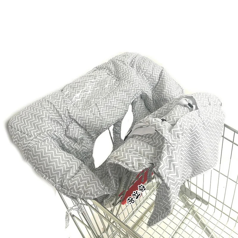 648M Baby Shopping Cart Seat Cushion Childrens Stripe Beautiful Clean Universal for Boys and Girls 250527