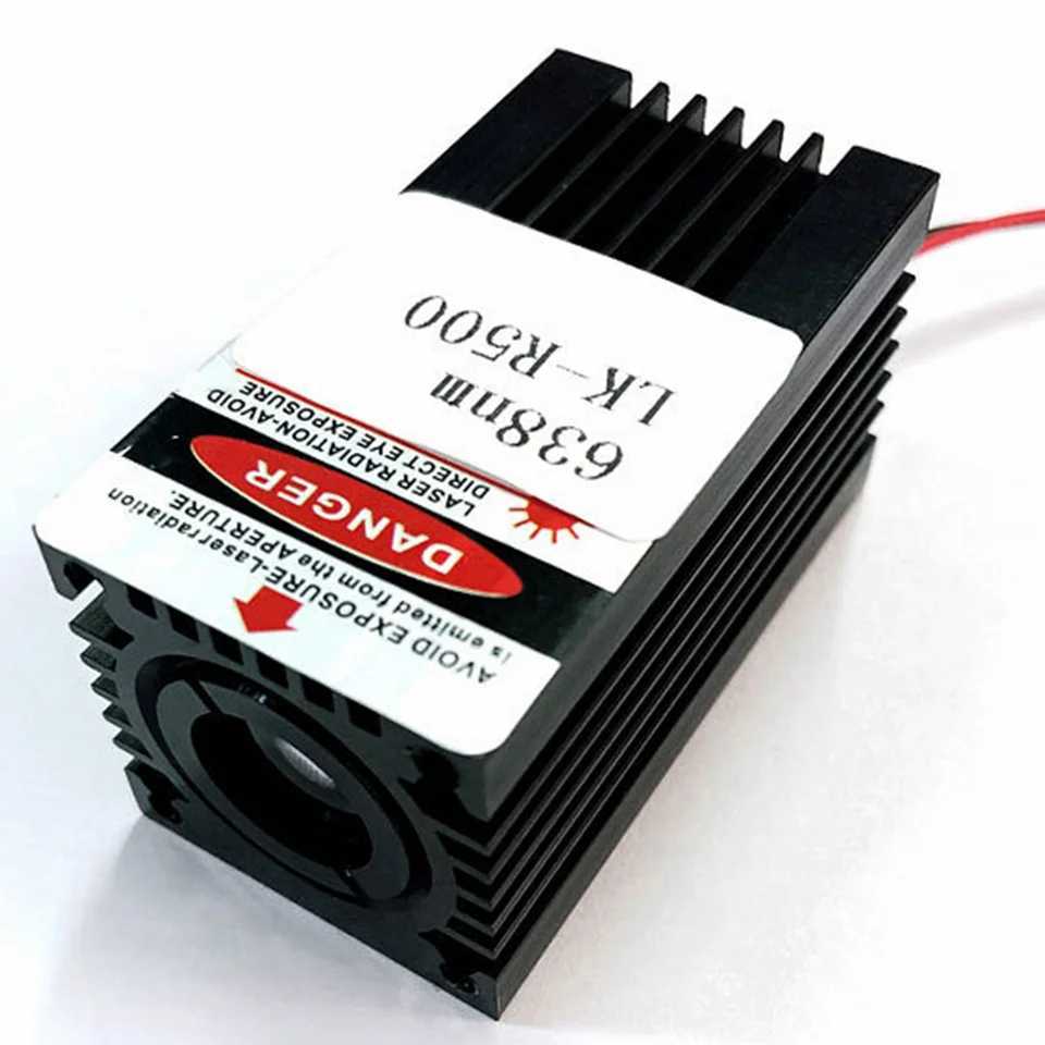 638nm 500mw Red Coarse Beam Laser Stage Light Module XJ250527