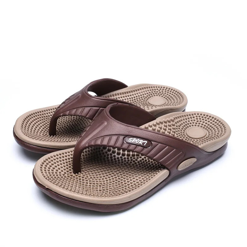 MAEDEF Flip Flops for Men Summer Breathable Beach Shoes Sandals Mens Flip Flops Breathable Plus Big Size Men Slippers 47 250526