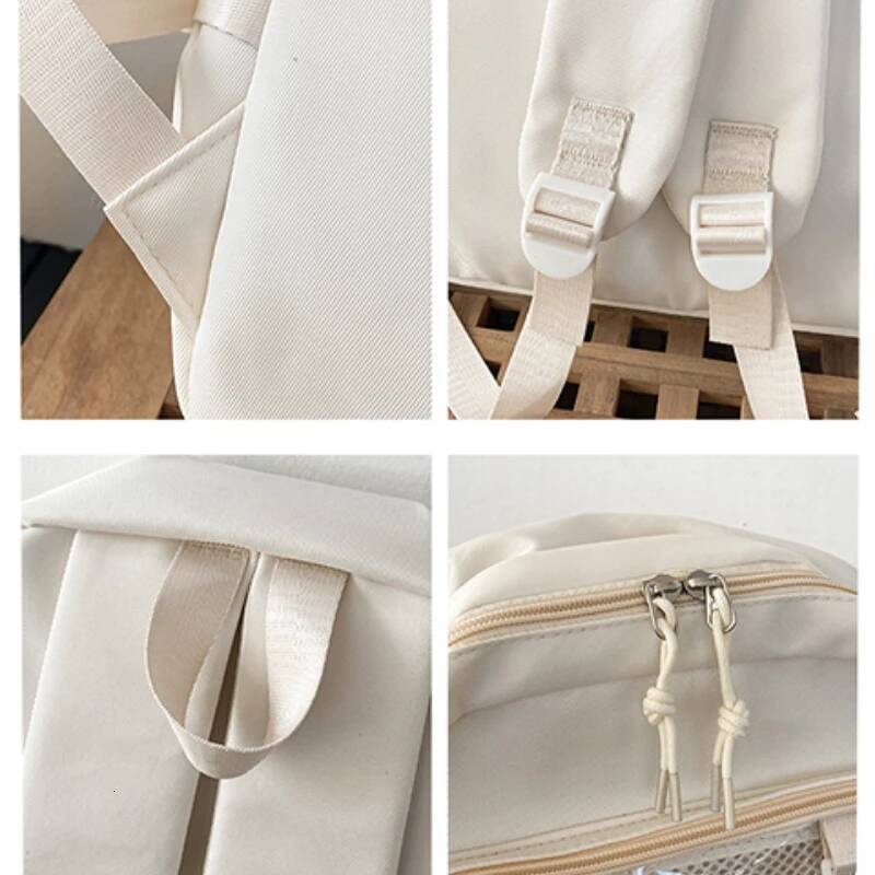 Style Transparent Ita Bag Girls Comic Cons Large Capacity Women Backpack Fashion School Bags for College Student JK
