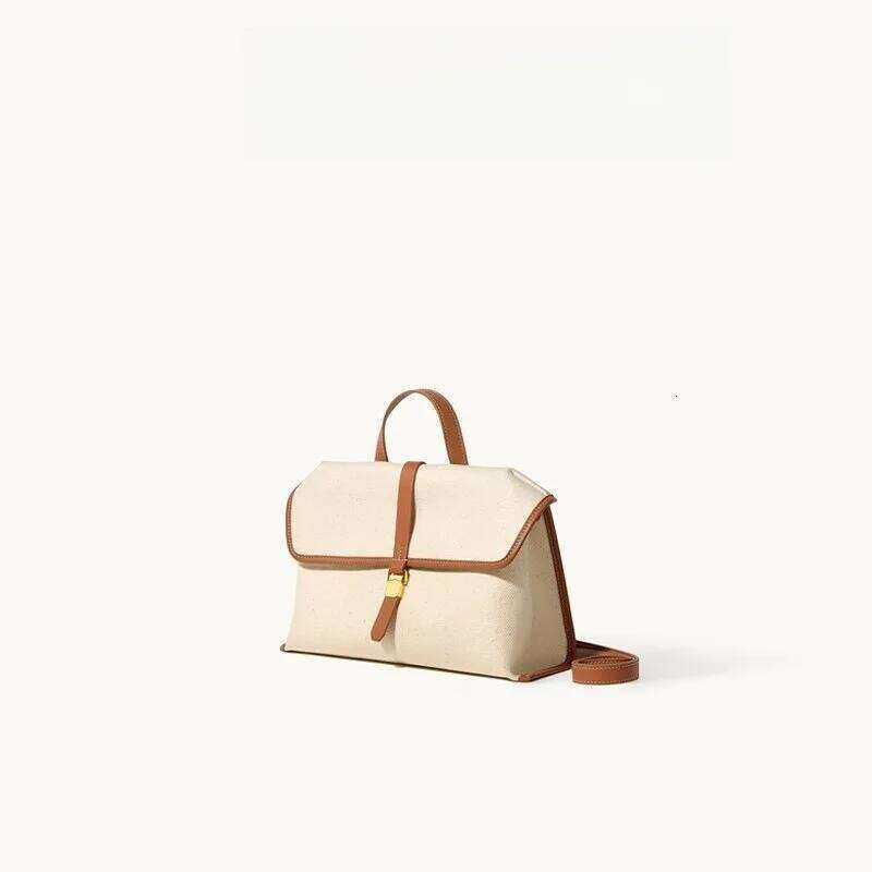 New series of casual denim canvas fashionable bag, single shoulder crossbody small square bag