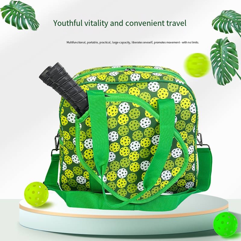 Versatile Outdoor Sports Table Tennis Paddle Case with Adjustable Strap for Easy Carrying