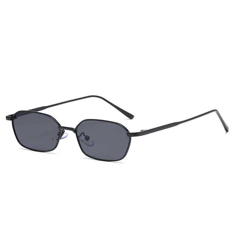 Fashion Retro Square Sunglasses Womens Sun Glasses Lady Small Steampunk Metal Eyeglasses Vintage Gradient UV400 Z250527
