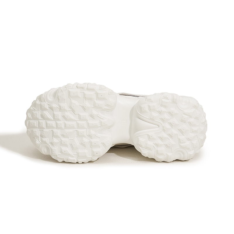 Designer Thick-Soled Dad Shoes for Women New Spring 2025 Water Diamond Fashion Insole Height-Increasing Women's Shoes Versatile Sports and Casual