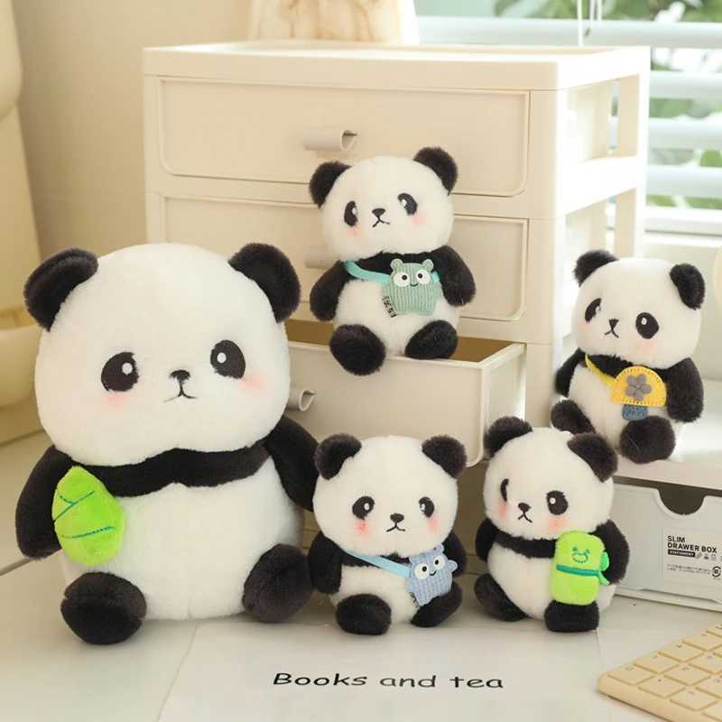 Cute Panda Plush Toy Keychain Cartoon Bag Pendant Bag Accessories Car Key Chain Pendant Ornaments Fashion Gift W250526