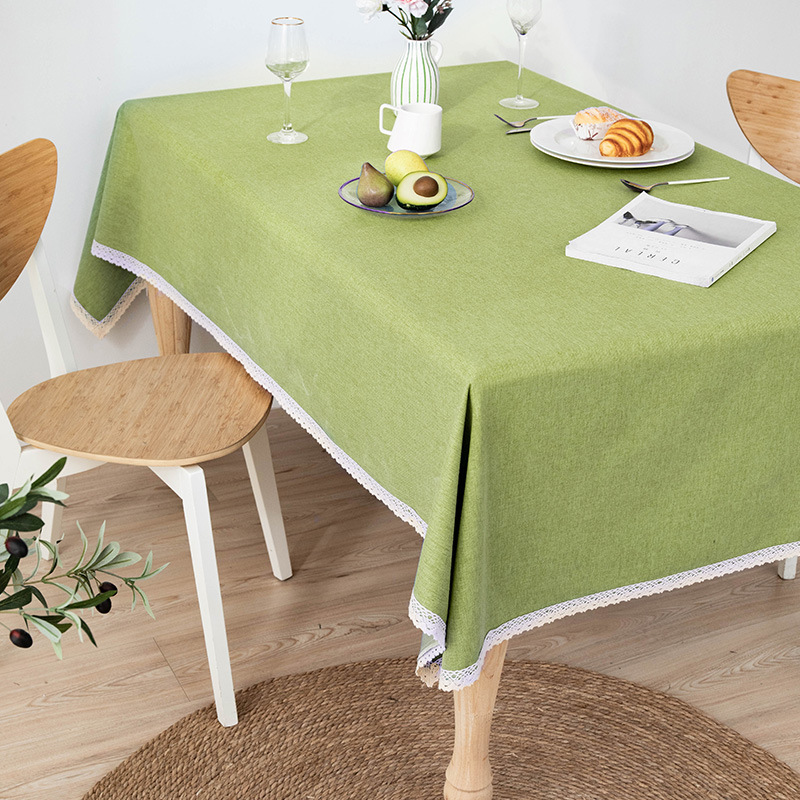 A661 cross-border tablecloth waterproof and oil-proof washable Nordic light luxury high-end desk tablecloth rectangular coffee table